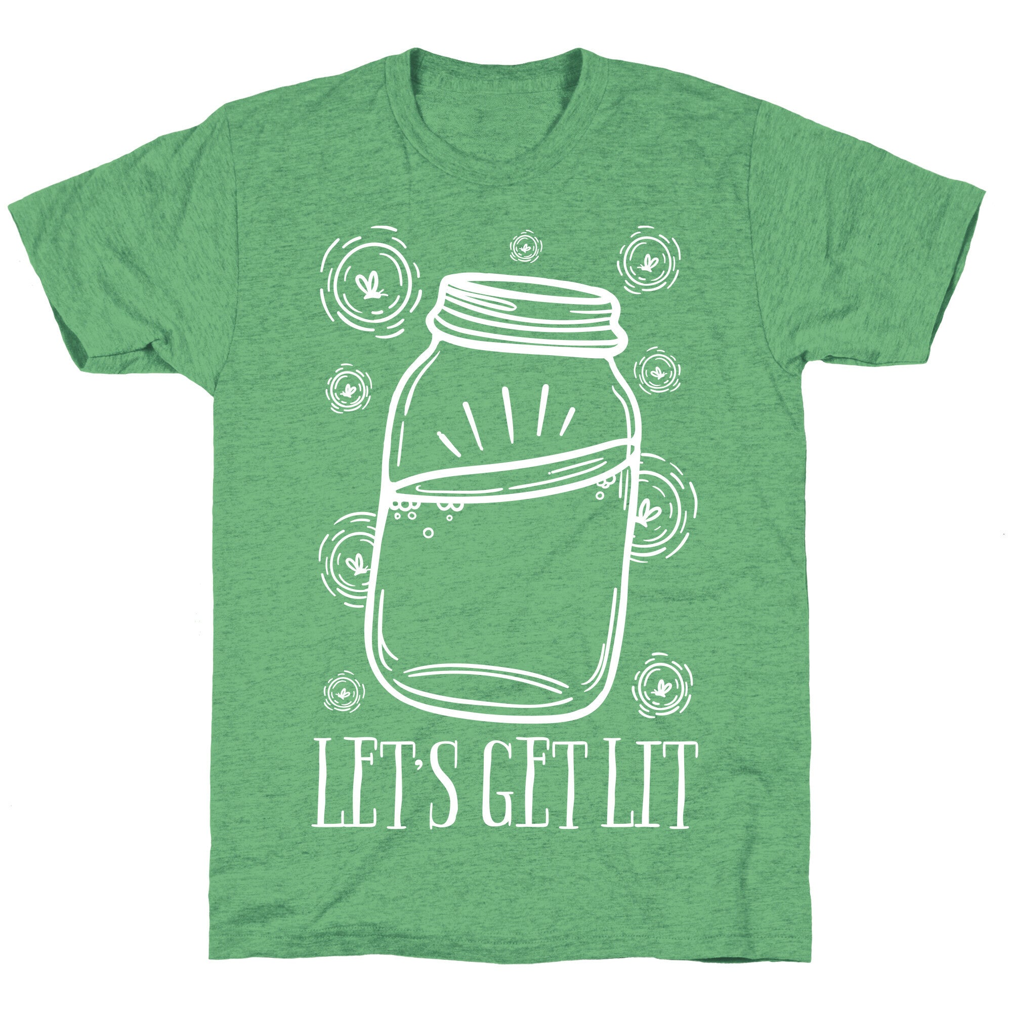 Let's Get Lit Unisex Triblend Tee